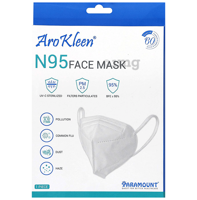Arokleen N95 Face Mask (1 Each)