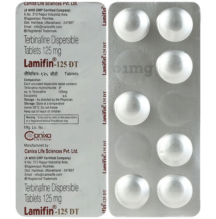 Lamifin 125 DT Tablet