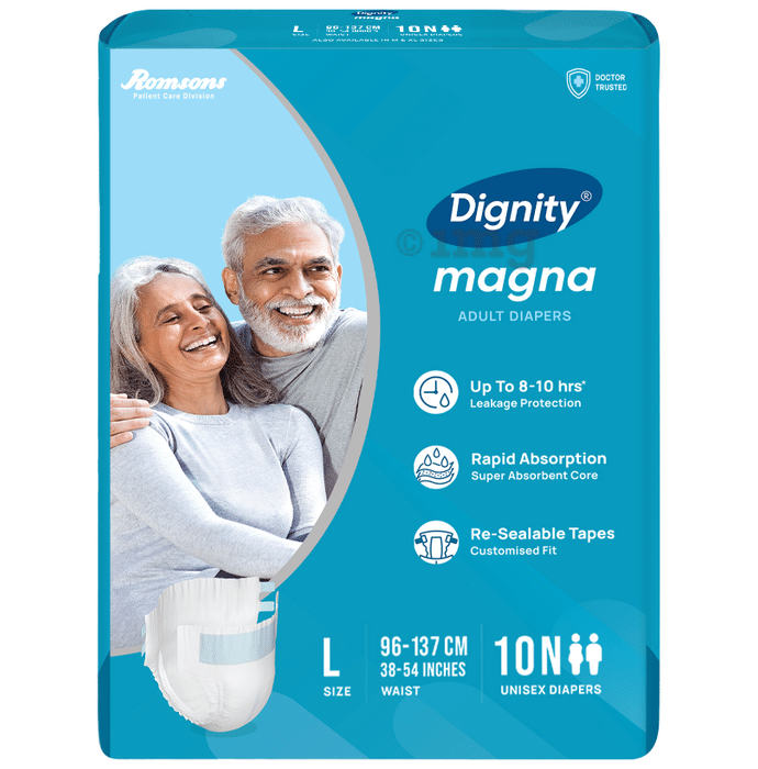 Dignity Magna Adult Unisex Diaper | Size Large