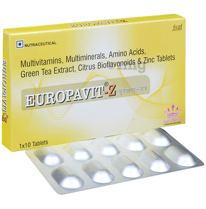 Europavit-Z Nutraceutical Tablet