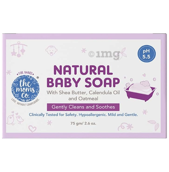 The Moms Co. Natural Baby Soap (75gm Each)