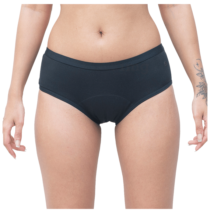 SochGreen Organic Hipster Leak Proof Period Panty Black XXXL