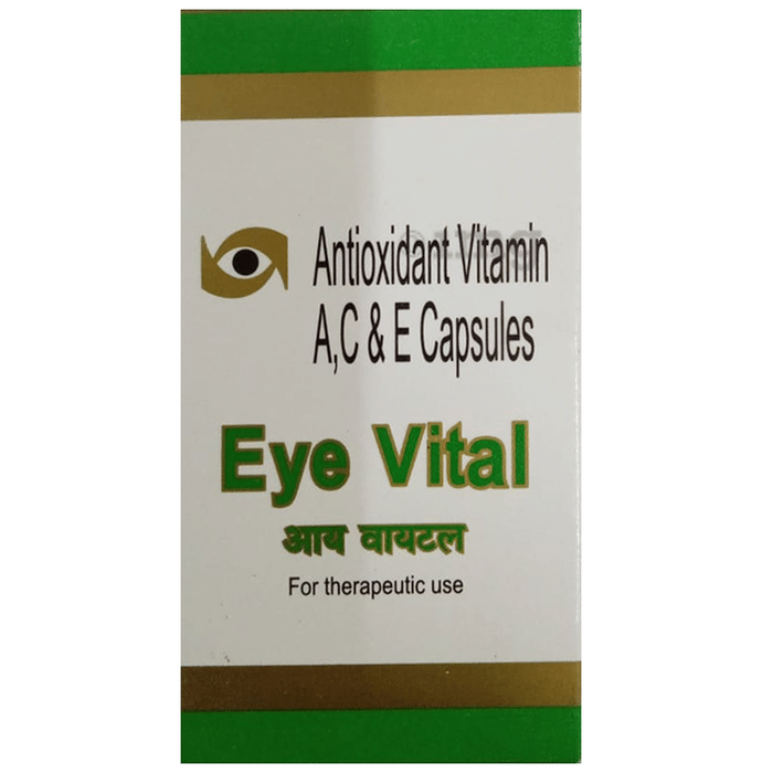 Eyevital Capsule with Antioxidants, Vitamins & Minerals
