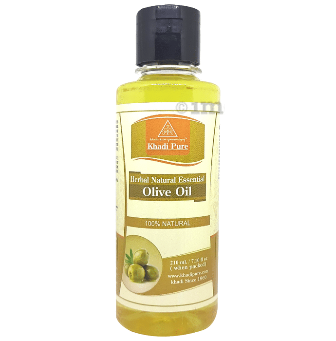 Khadi Pure Herbal Natural Essential Olive Oil