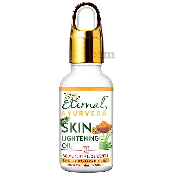 Eternal Ayurveda 100% Organic Skin Lightening Oil
