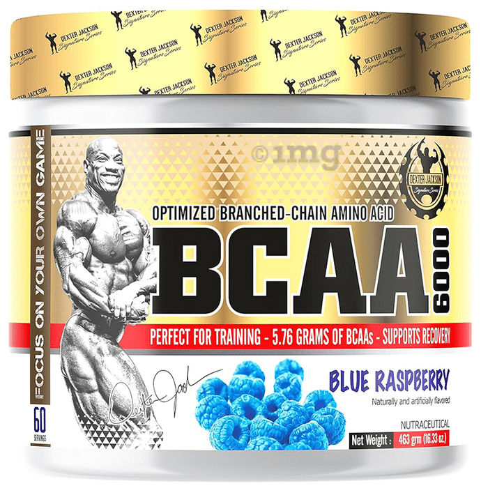 Dexter Jackson BCAA 6000 Powder Blue Raspberry