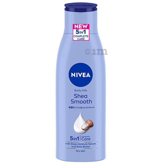Nivea 5 in 1 Complete Care Nourishing Lotion | Smooth Milk Body Lotion with Shea Butter