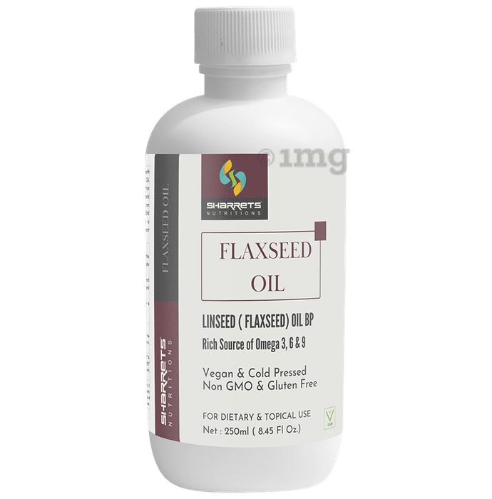 Sharrets Nutritions Linseed (Flax Seed) Oil BP