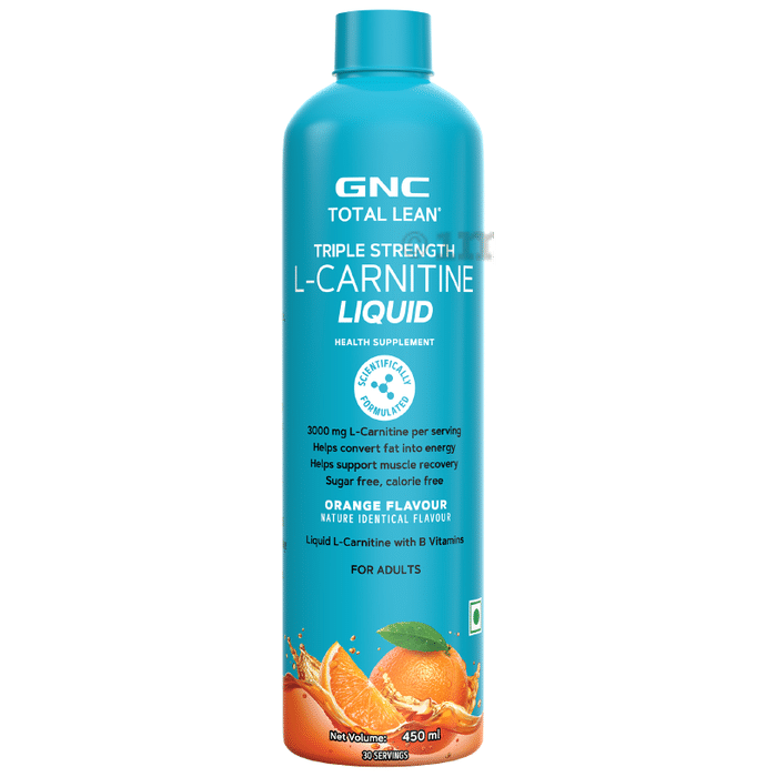 GNC L-Carnitine Liquid Strawberry Kiwi