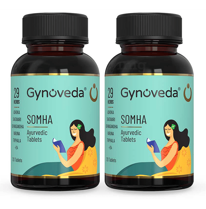 Gynoveda Somha Ayurvedic Tablet (120 Each)