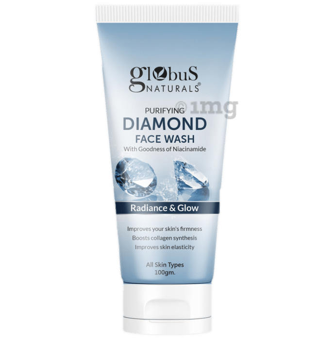 Globus Naturals Purifying Diamond Face Wash Radiance & Glow