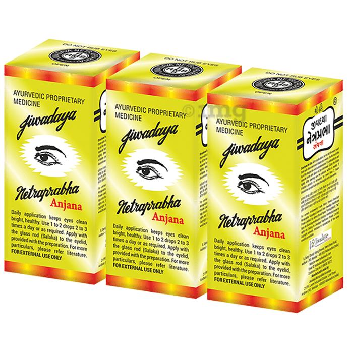 Jiwadaya Netraprabha Anjana Eye Drop (7gm Each)
