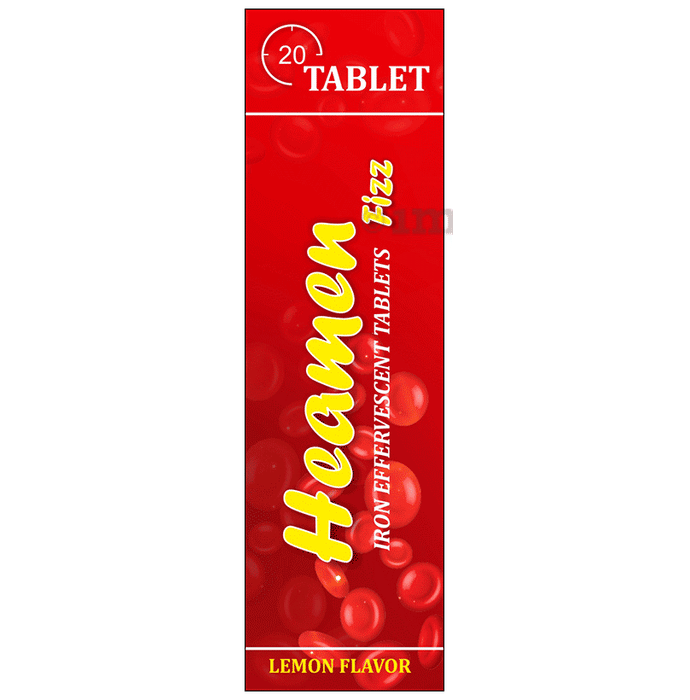 Heamen Fizz Effervescent Tablet Lemon Buy bottle of 20.0 Effervescent Tablet at best price in