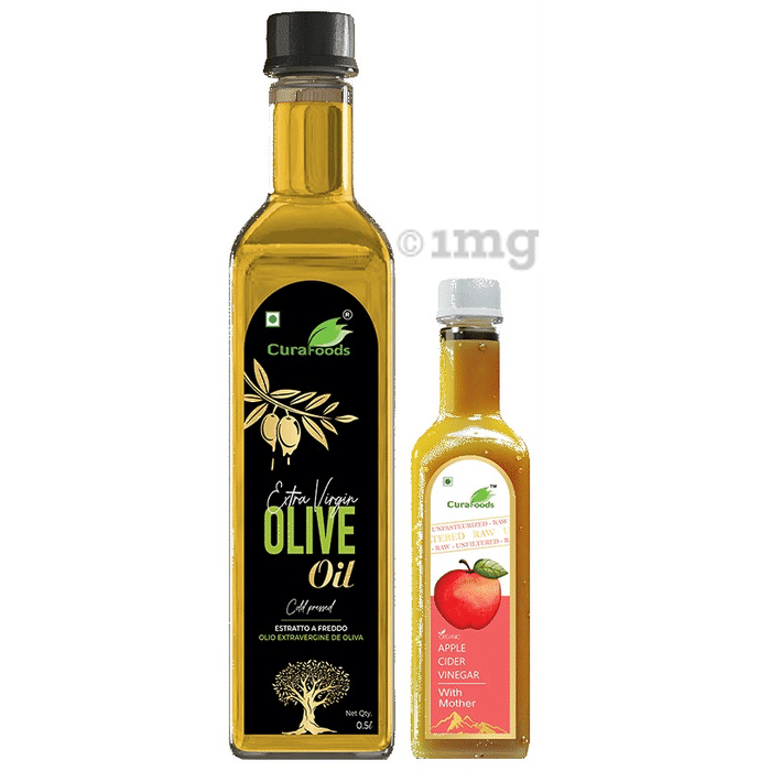 Cura Olive Oil (500ml) with Apple Cider Vinegar (200ml )