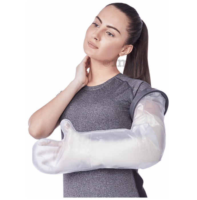Vissco Core Cast Cover - Arm from Wrist Upto Upper Arm Universal Grey