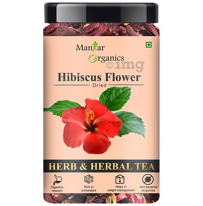 ManHar Organics Dried Hibiscus Flower Tea