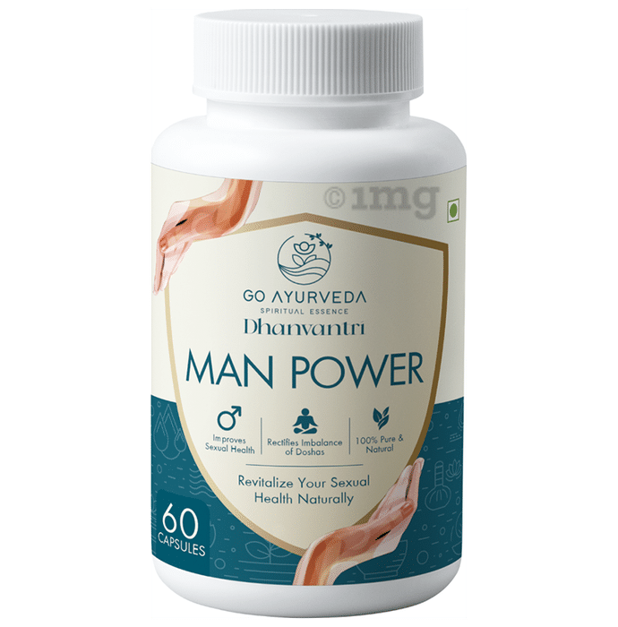 Go Ayurveda Dhanvantri Man Power Capsule