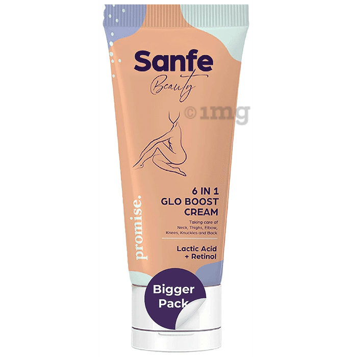 Sanfe Promise 6 in 1 Glo Boost Cream for Neck, Joints and Skinfolds