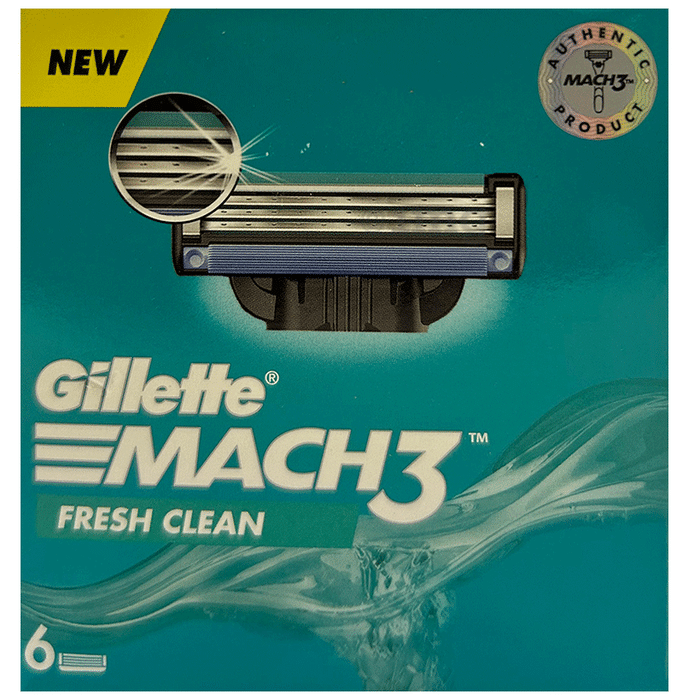 Gillette Mach 3 Shaving Razor Blades