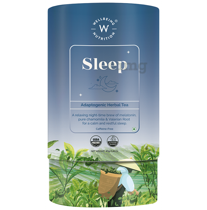 Wellbeing Nutrition Sleep Tea Herbal Tea Bag (2gm Each)