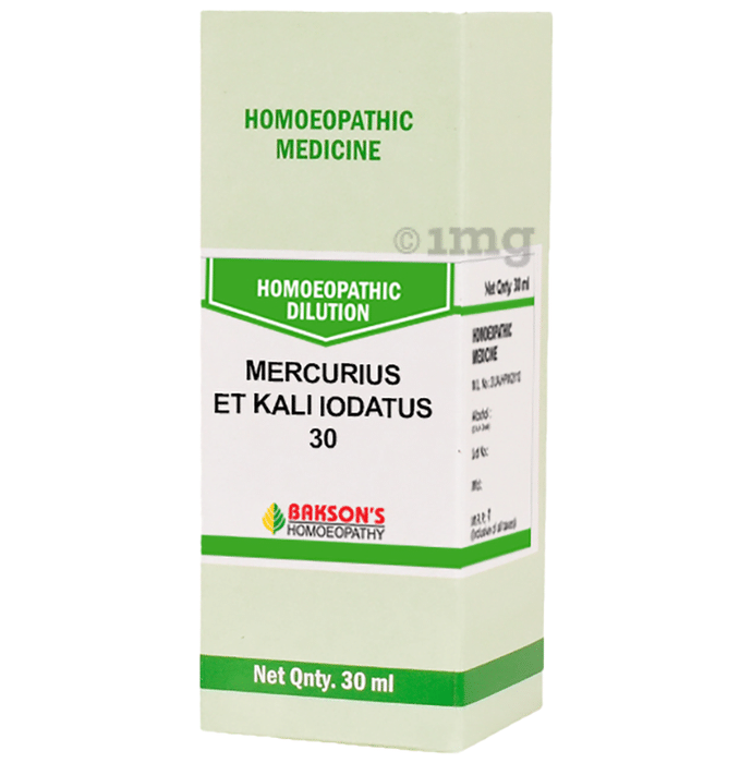 Bakson's Homeopathy Mercurius Et Kali Iodatus Dilution 30