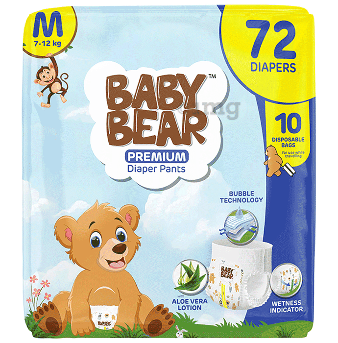 Baby Bear Premium Diaper Medium