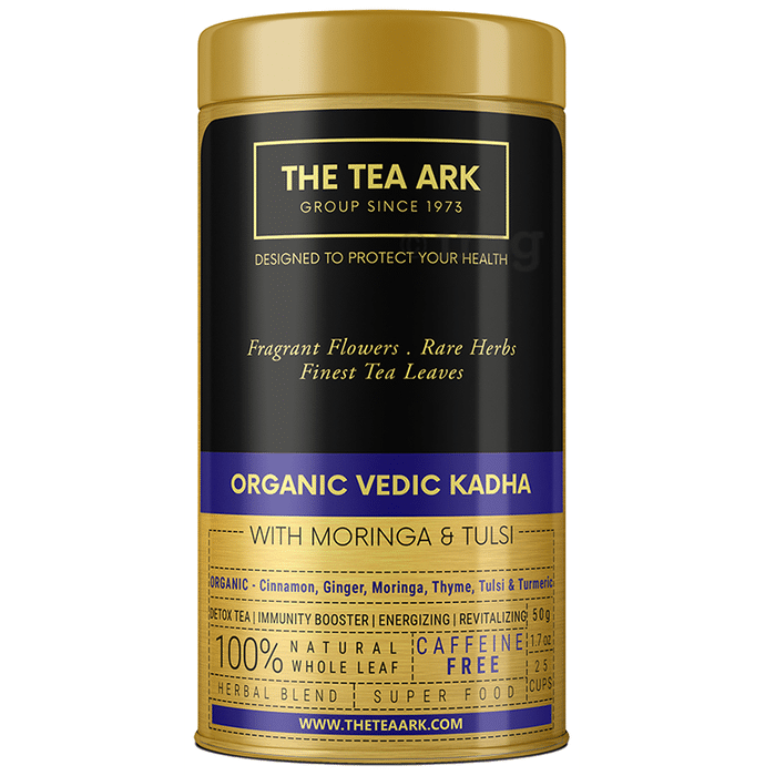 The Tea Ark Organic Vedic Kadha with Moringa and Tulsi