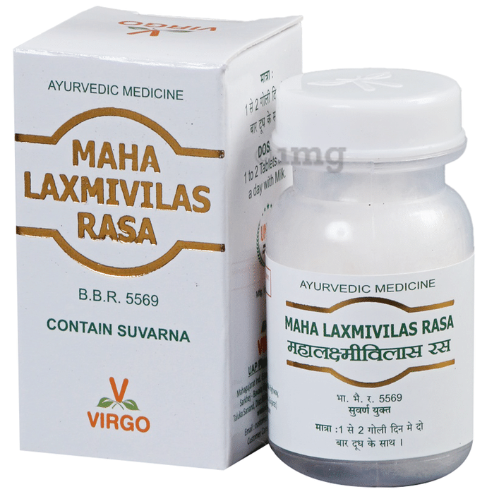 Virgo Maha Laxmivilas Rasa Tablet Contain Suvarna