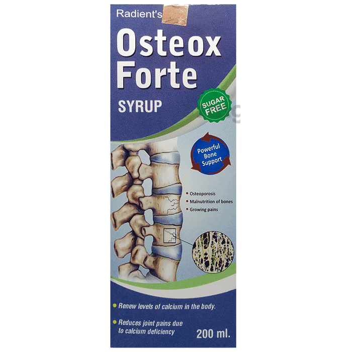 Radient Osteox Forte Syrup Sugar Free