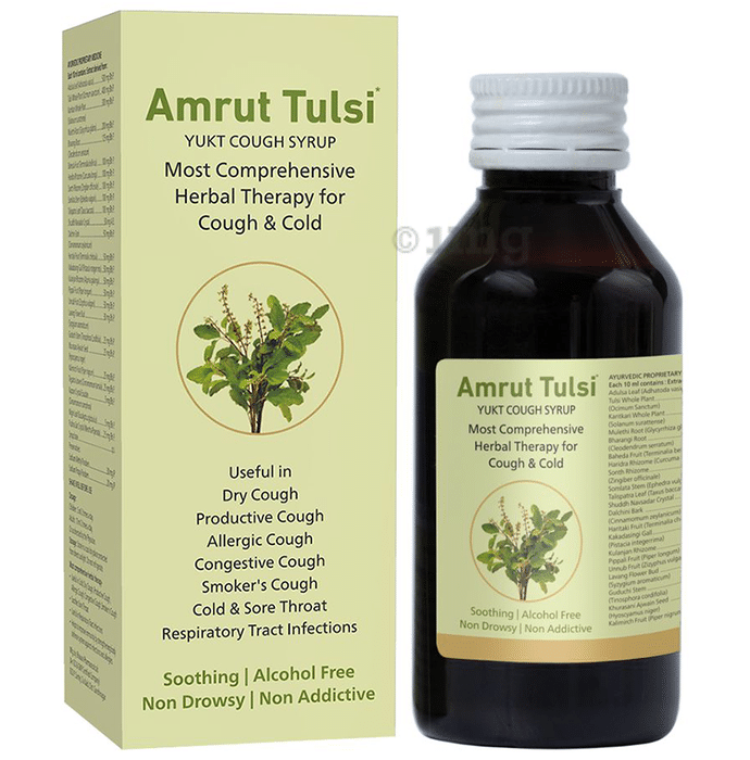 Amrut Tulsi Yukt Cough Syrup (100ml Each)