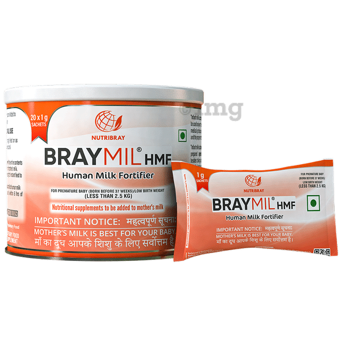 Braymil HMF Human Milk Fortifier (1gm Each)