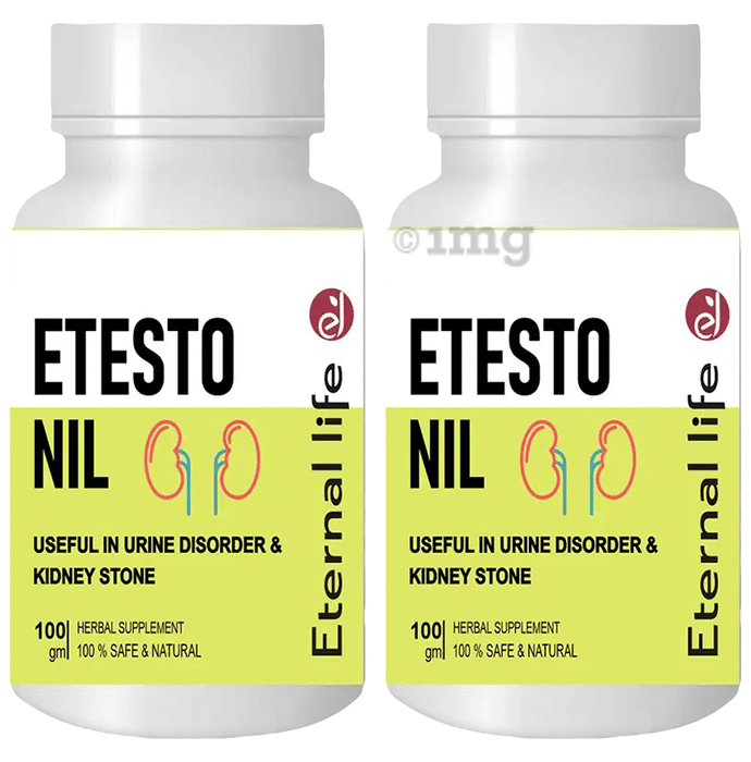 Eternal Life Ayurveda Etesto Nil Powder (100gm Each)