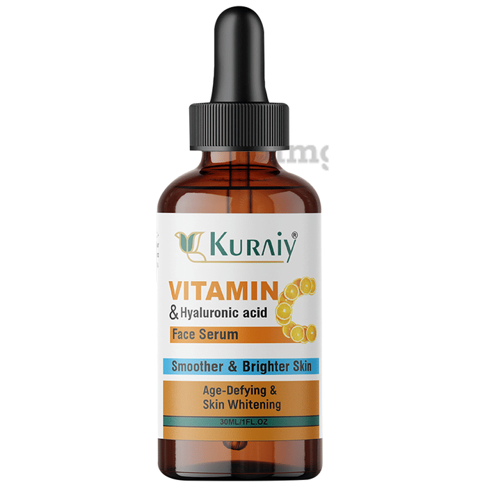 Kuraiy Vitamin C & Hyaluronic Acid Face Serum Buy bottle of 30.0 ml