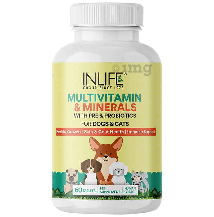 Inlife Multivitamin Tablets for Pet Supplement Tablet