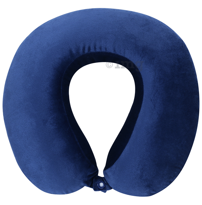Palo Premium Memory Foam Travel Neck Pillow Blue