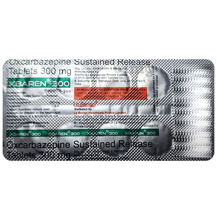 Xbaren 300 Tablet SR