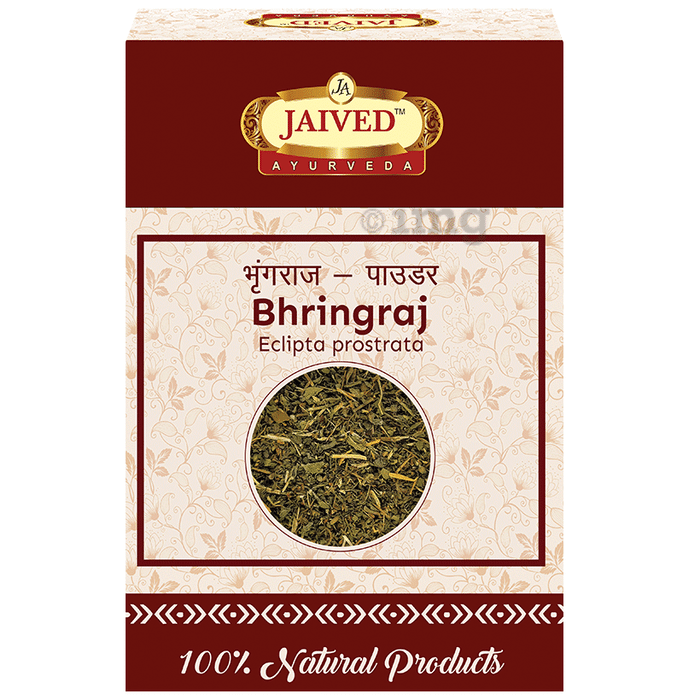 Jaived Ayurveda Bhringraj leaf | Promotes Hair Growth, Enhances Liver Health