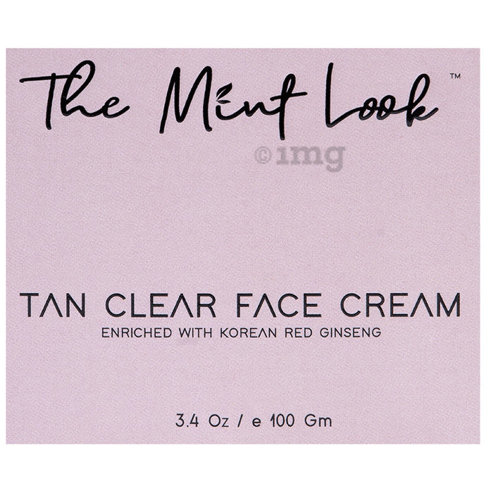 The Mint Look Tan Clear Face  Cream