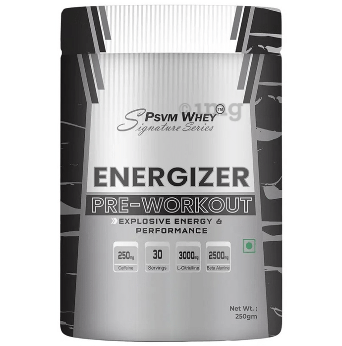 Psvm Whey Signuture Series Energizer Pre-workout Powder Fruit Punch