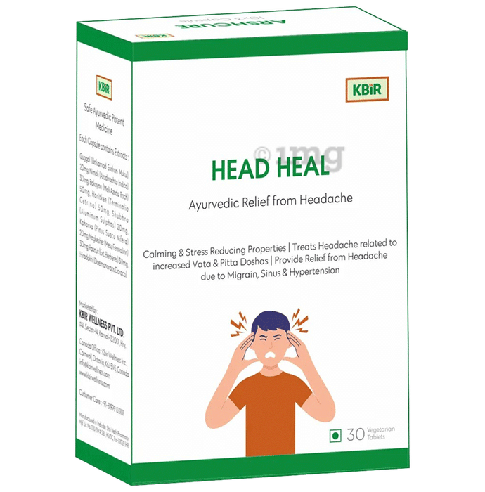 Kbir Head Heal Vegetarian Tablet