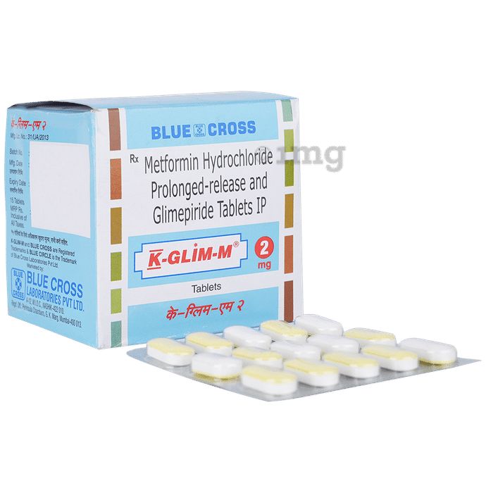 K-Glim-M 2mg Tablet PR