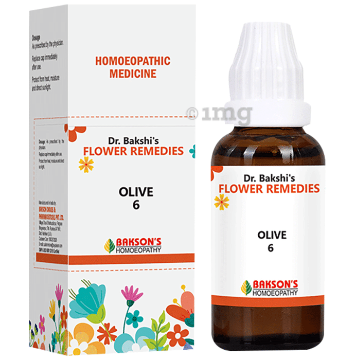 Dr Bakshi's Flower Remedies Olive 6