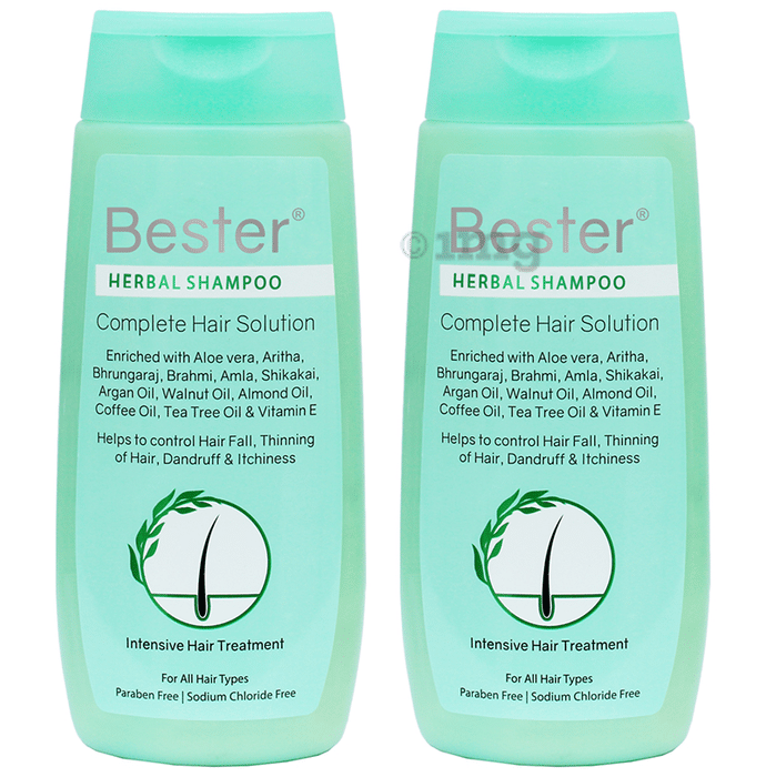 Bester Herbal Complete Hair Solution Shampoo (100ml Each)