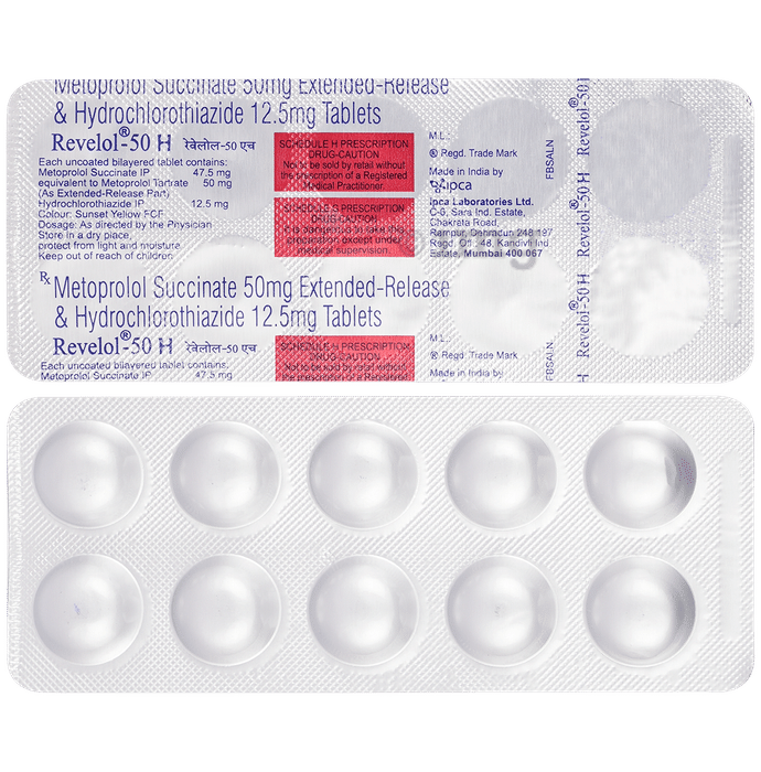 Revelol 50 H Tablet ER