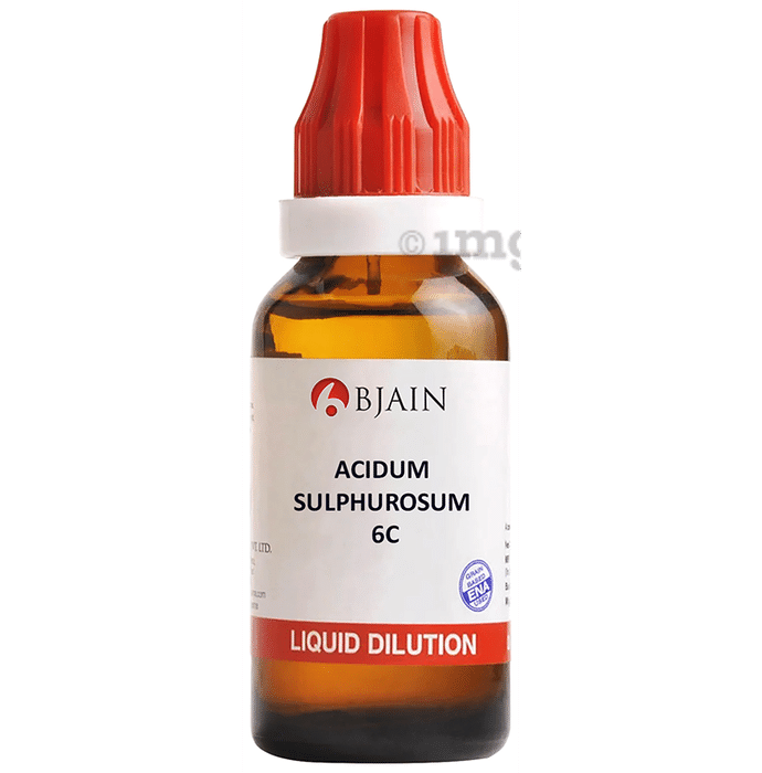 Bjain Acidum Sulphurosum Dilution 6C