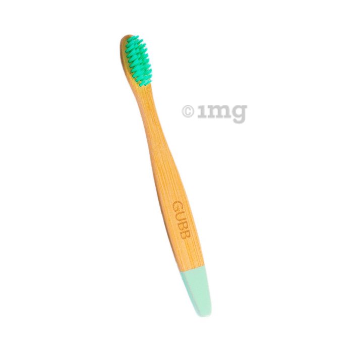 Gubb Organic Bamboo Toothbrush for Kid Green