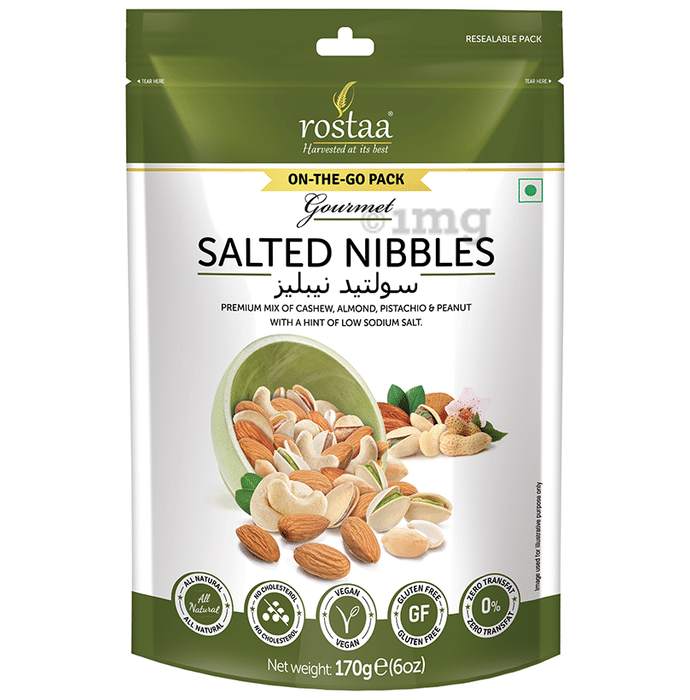 Rostaa Salted Nibbles On The Go Pack