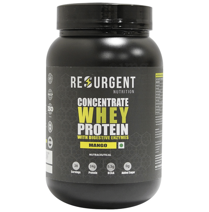 Resurgent Nutrition Concentrate Whey Protein Mango