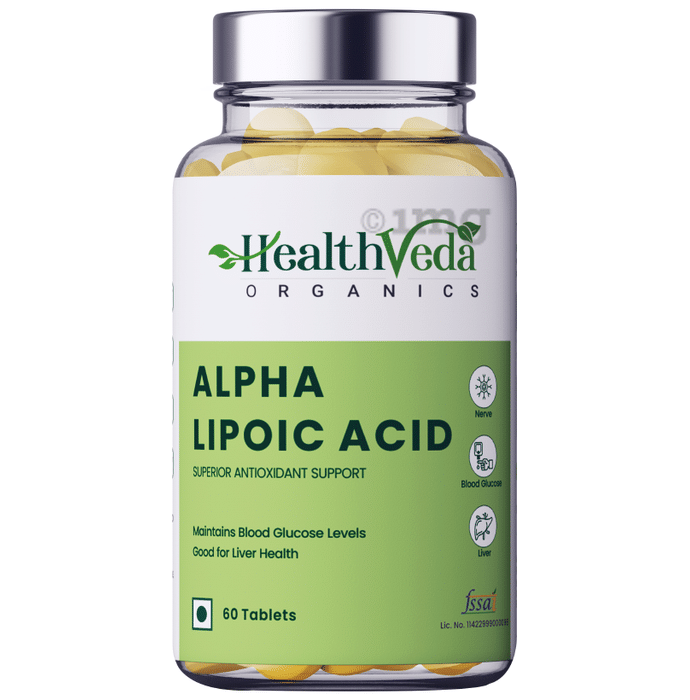 Health Veda Organics Alpha Lipoic Acid Tablet