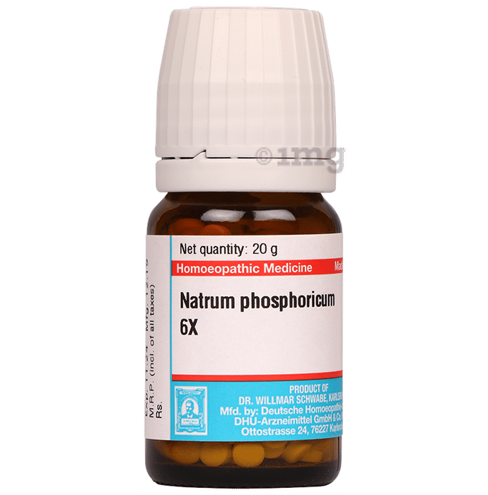 Dr Willmar Schwabe Germany Natrum Phosphoricum Biochemic Tablet 6X